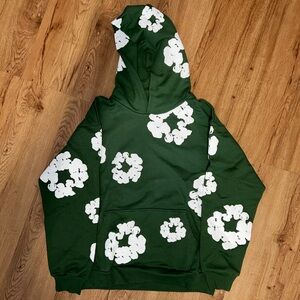 Denim tears green hoodie